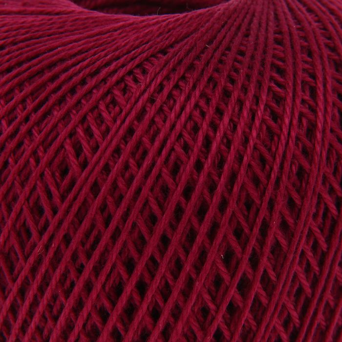 Нитки вязальные "Нарцисс" 395м/100гр 100% мерсеризованный хлопок цвет 1206