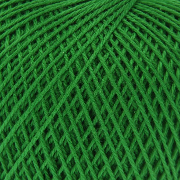 Нитки вязальные "Нарцисс" 395м/100гр 100% мерсеризованный хлопок цвет 3910