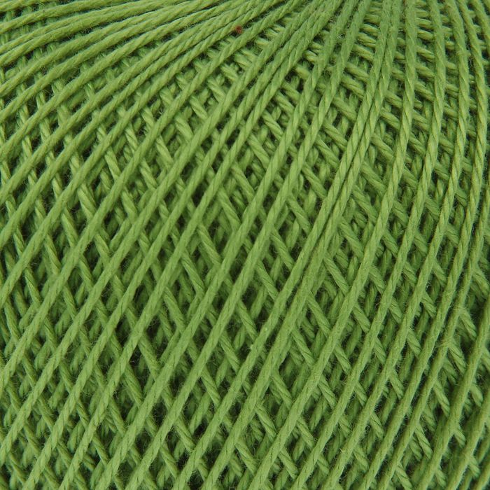 Нитки вязальные "Нарцисс" 395м/100гр 100% мерсеризованный хлопок цвет 4006