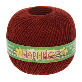 

Нитки вязальные "Нарцисс" 395м/100гр 100% мерсеризованный хлопок цвет 5812