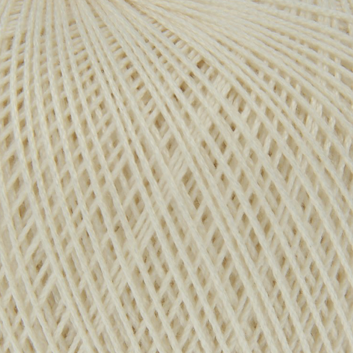 Нитки вязальные "Роза" 320м/50гр  100% мерсеризованный хлопок цвет 0102