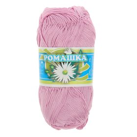 

Нитки вязальные "Ромашка" 320м/75гр 100% мерсеризованный хлопок цвет 1702