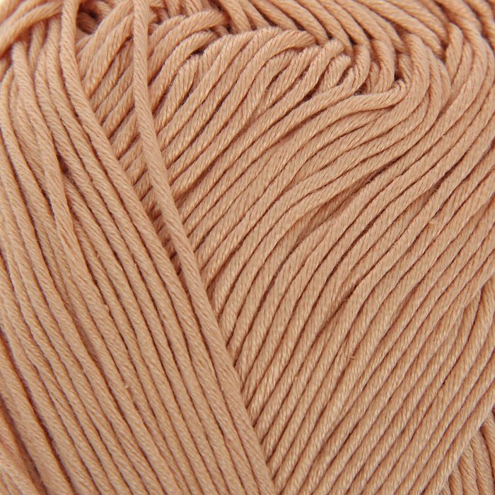 Нитки вязальные "Цвета моды" 190м/75гр 100% мерсеризованный хлопок цвет 6301 (бледн.кизил)