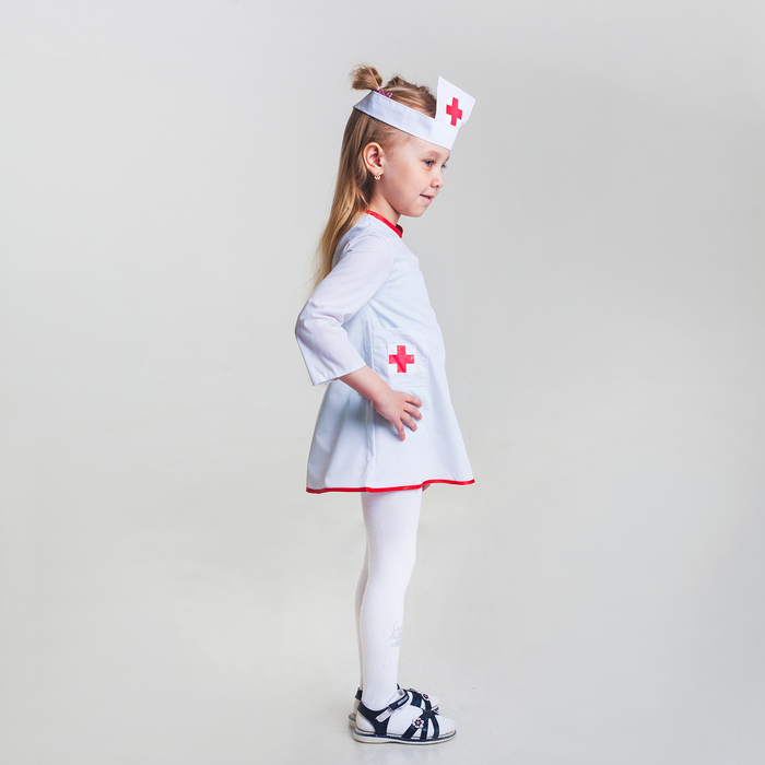 Халат медсестры, 4-6 лет
