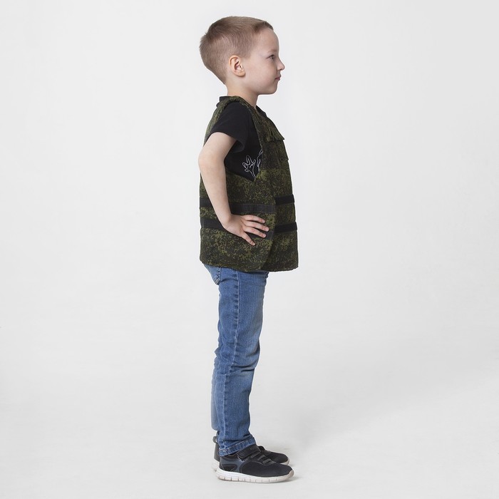 Карнавальный бронежилет, рост 110-122 см, 4-6 лет