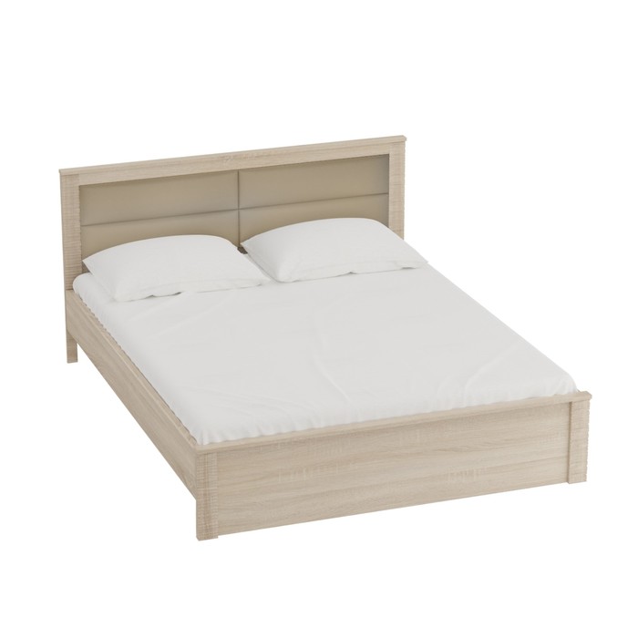 Кровать Спальня Элана 1200 с основанием, Дуб Сонома