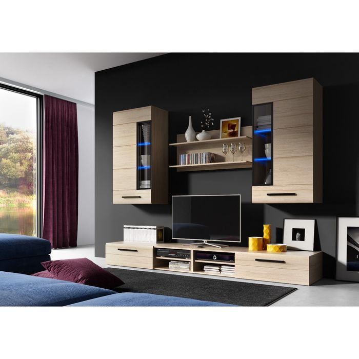 Тумба «Кёльн» 1220 (низкая) Дуб Сонома