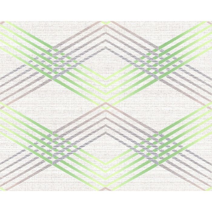 Обои виниловые Версаль 80 511BR25 Bravo диско зеленый  0,53x10 м