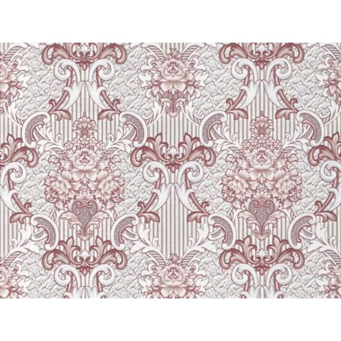 Обои виниловые 5566 (12) Фиестадамаск бордо 0,53х10 м