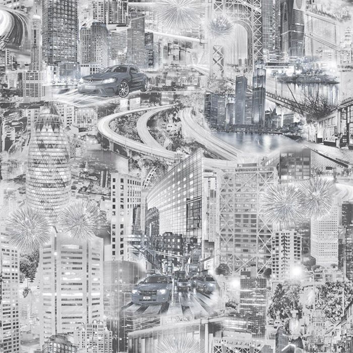 Обои бумажные Саратов Д453-06  Форсаж-О 0,53х10 м