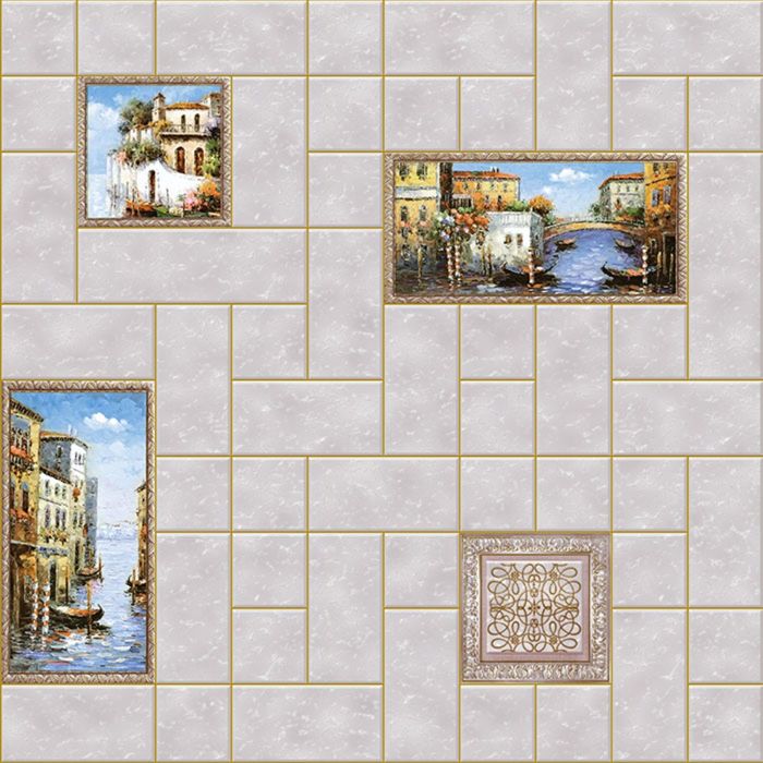 Обои бумажные моющиеся Саратов Ф511-06 LiteColor Лодочка 0,53х10 м