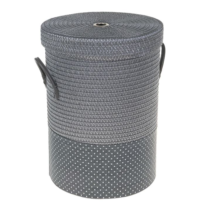 Корзина для белья плетеная "Грей"