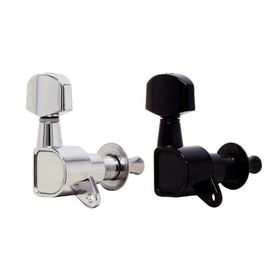 

Колки для гитары FIRE STONE Machine Head (6 левых), одиночные, закрытые, черные