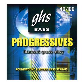 

Струны для бас-гитары GHS L8000 40-100 Light Progressives