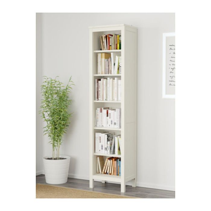 Стеллаж, белая морилка ХЕМНЭС