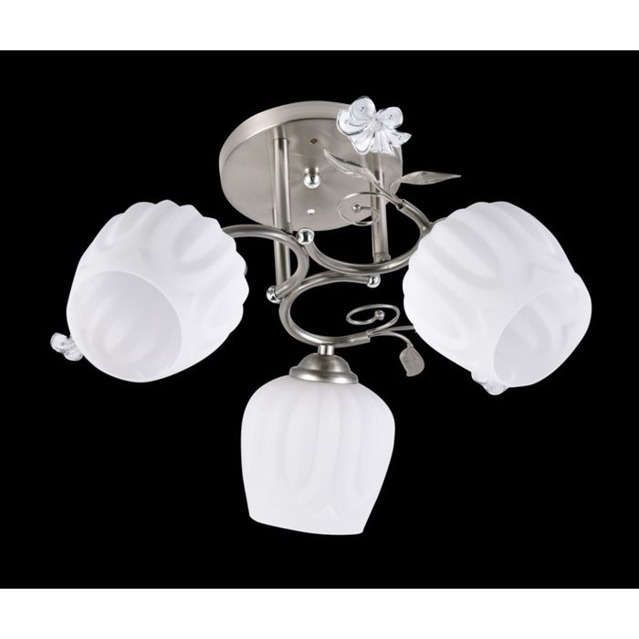 Люстра "Гвендолин" 3 лампы Е27 60Вт никель