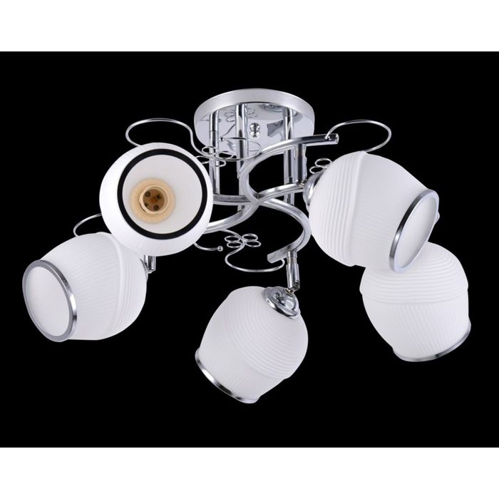 Люстра "Дебби" 5 ламп Е27 60Вт хром