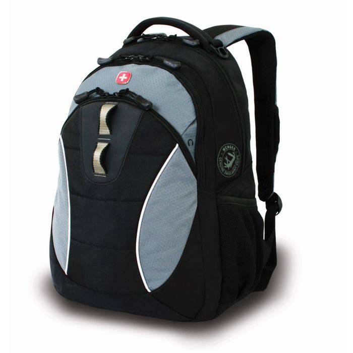 Рюкзак WENGER отд д/ноут 13" 1606 46*32*15, 22 л , черный/серый, полиэстер