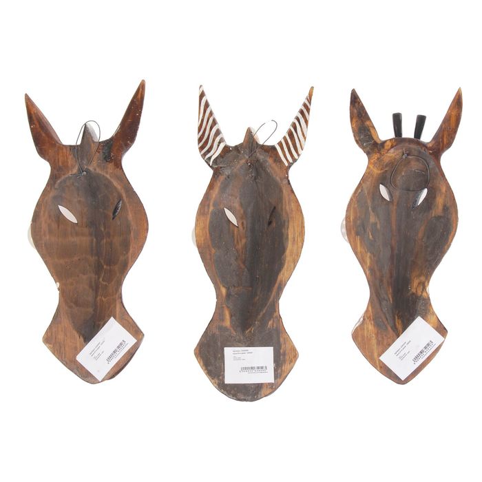 Маска 30 см дерево МИКС