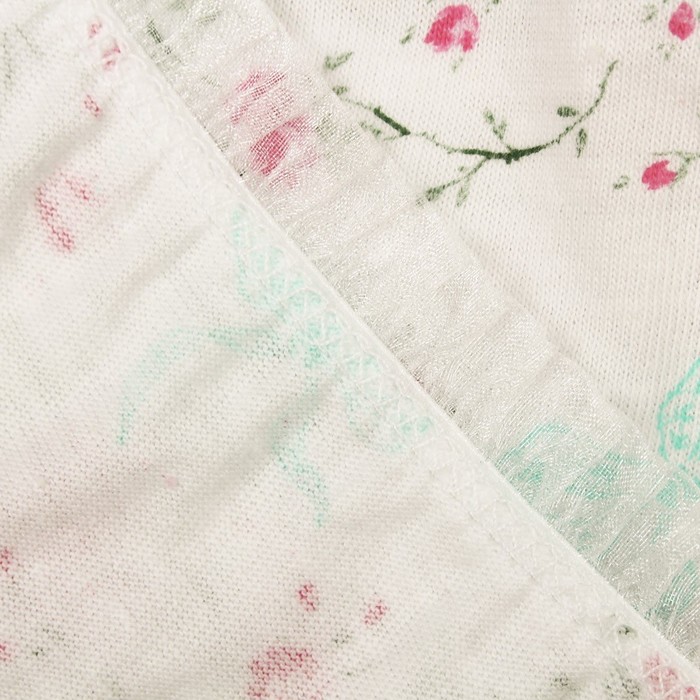 Майка (лиф) для девочки, рост 134-140 см, цвет белый, принт микс 1229-72