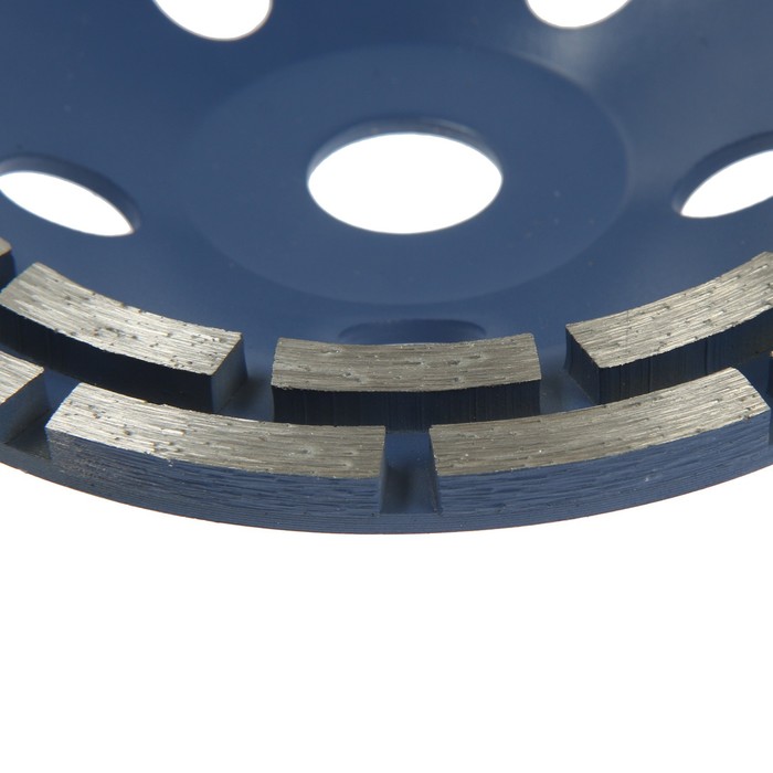 Чашка алмазная зачистная TUNDRA двухрядная 150 мм