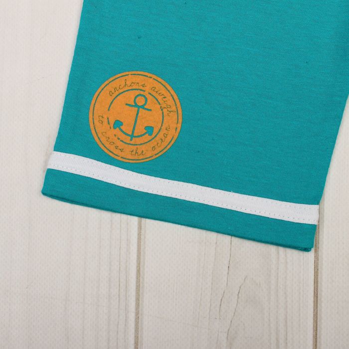 Бриджи детские, рост 62 см, цвет бирюзовый 16505_М