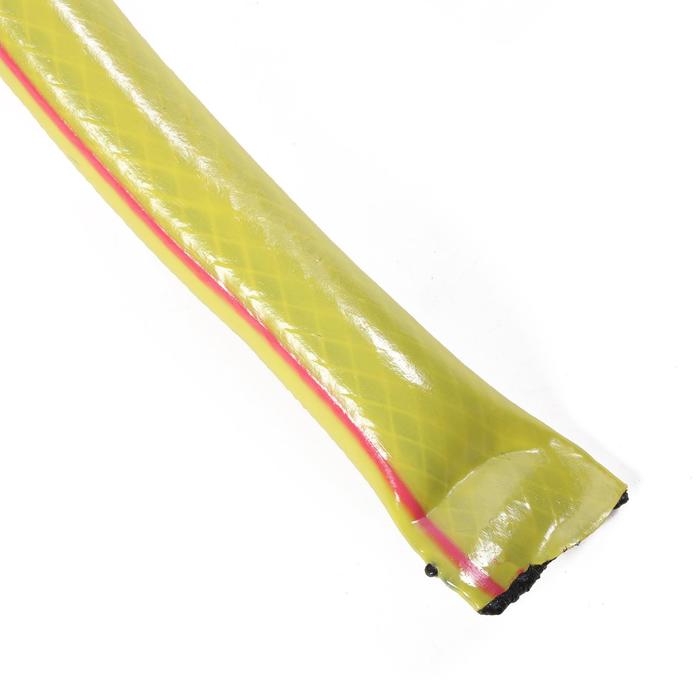 Шланг, ПВХ, d=25 мм (1"), L=50 м, 3-слойный, армированный, AQUAGREEN «Лимон»