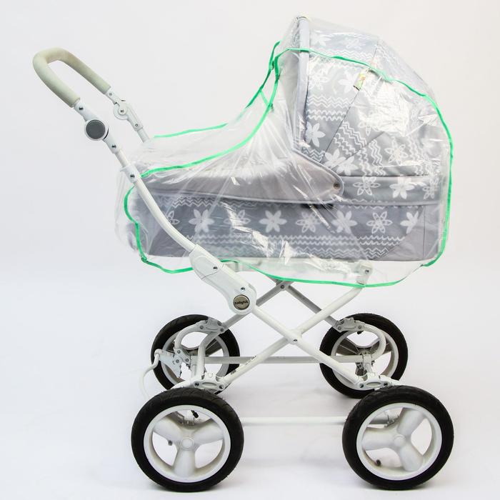 Универсальный дождевик для детской коляски, с окном «Пегас», МИКС