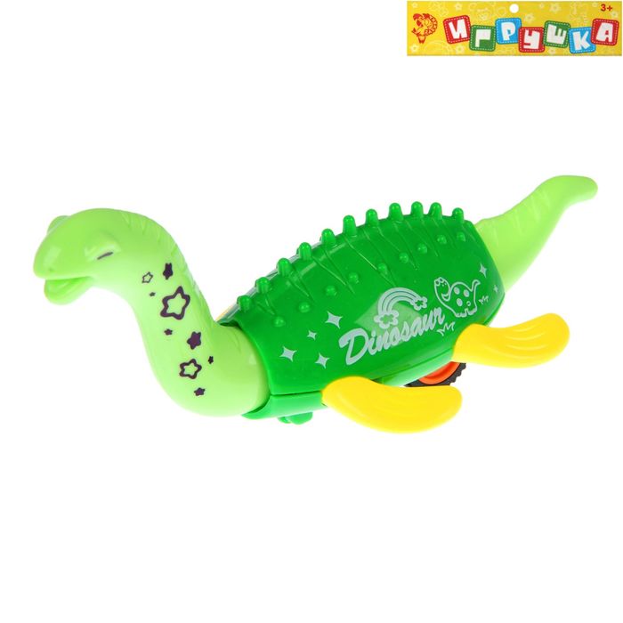 Игрушка инерционный "Динозавр", бегает, МИКС