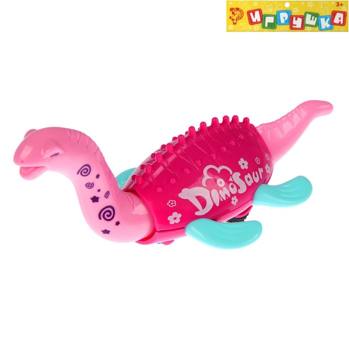 Игрушка инерционный "Динозавр", бегает, МИКС