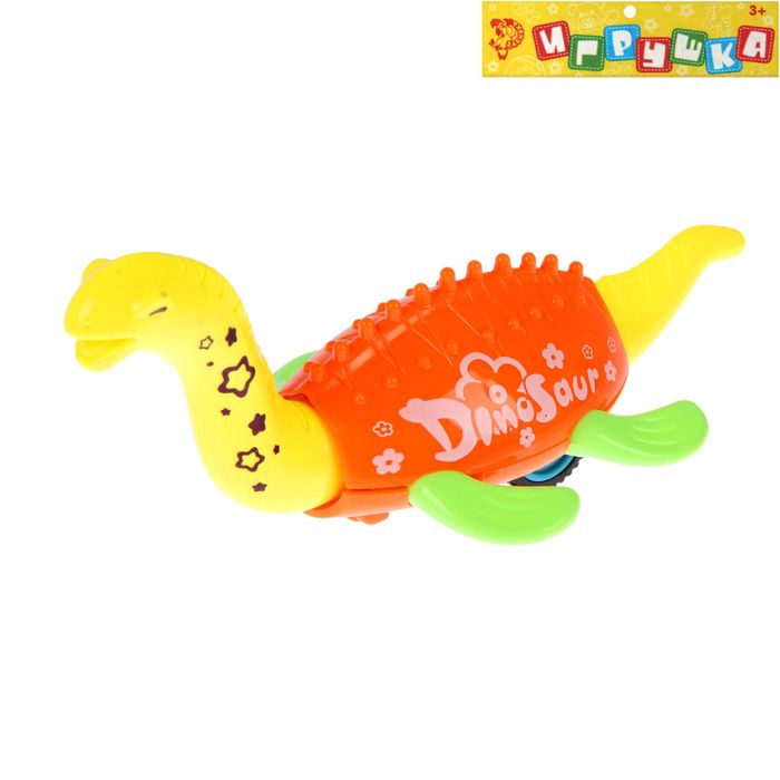Игрушка инерционный "Динозавр", бегает, МИКС