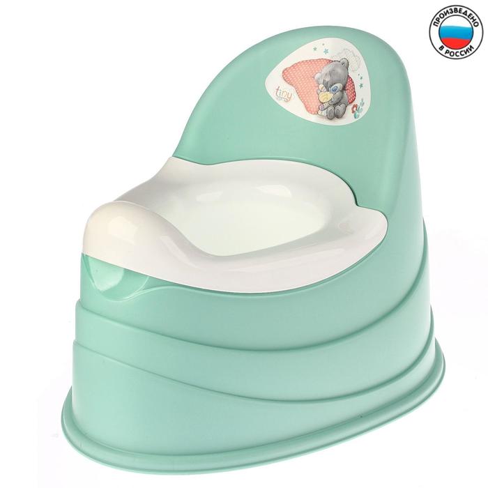 Горшок детский с аппликацией Me to you съёмная чаша цвет зелёный 560₽