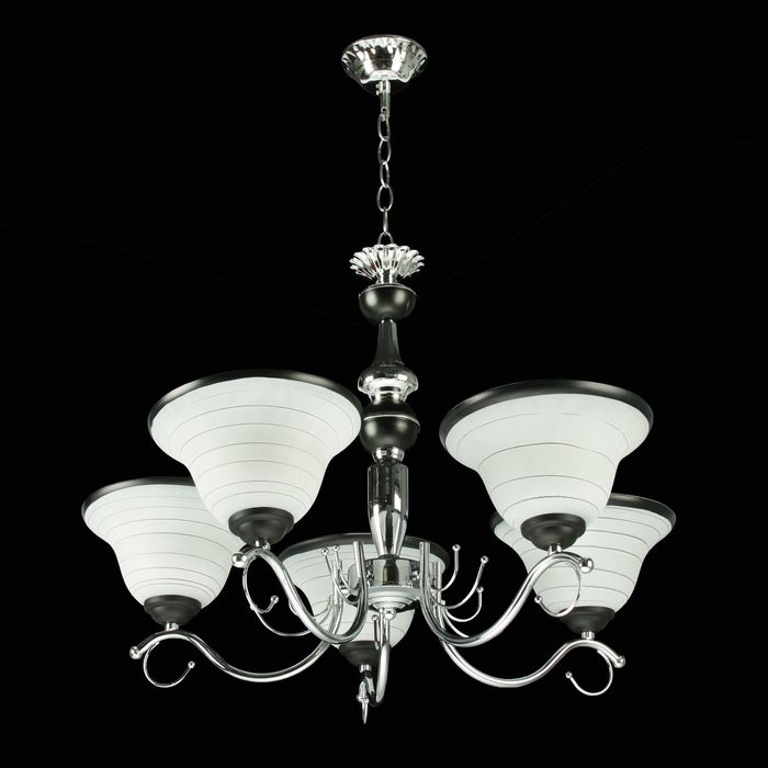 Люстра "Степ2" 5 ламп E27 60W 70х70х70 см