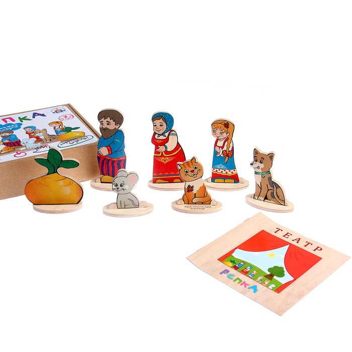 Театр на столе "Репка"( микрогофра )
