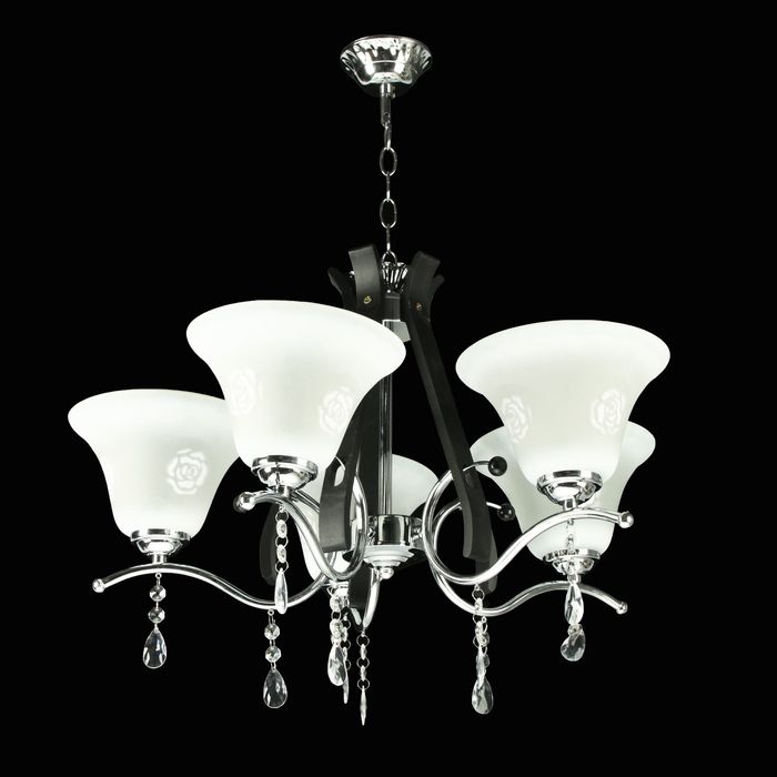 Люстра "Фейверк" 5 ламп Е27 60W 70х70х70 см