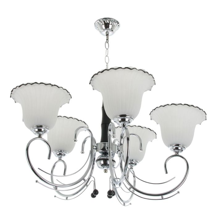 Люстра "Каприз" 5 ламп E27 60W 70х70х70 см