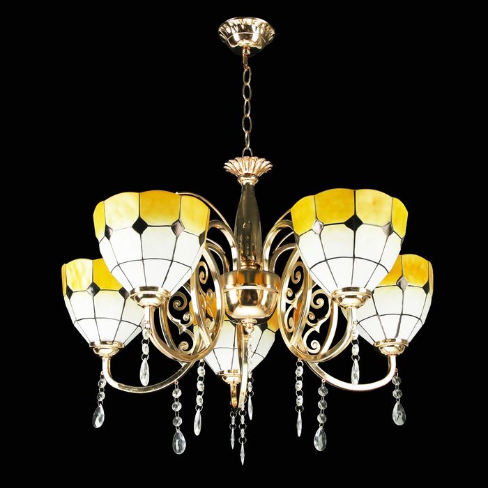 Люстра "Софиты" 5 ламп E27 60W 70х70х70 см