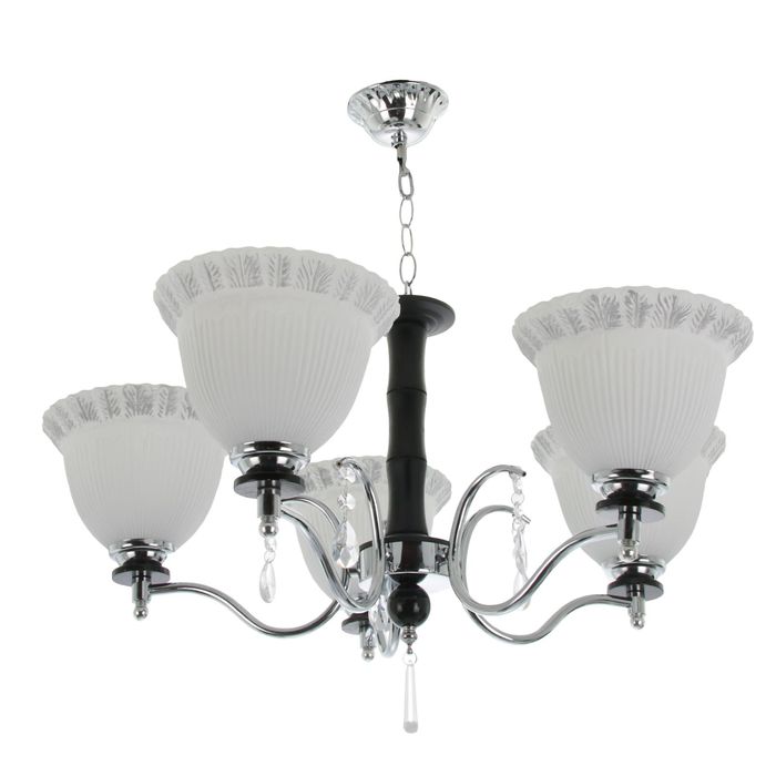 Люстра "Англия" 5 ламп E27 60W 70х70х70 см