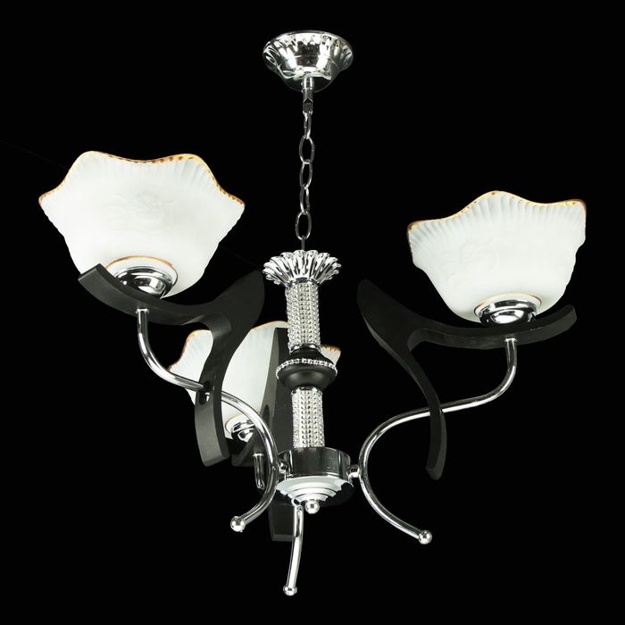 Люстра "Романтика" 3 лампы E27 60W 70х70х70 см