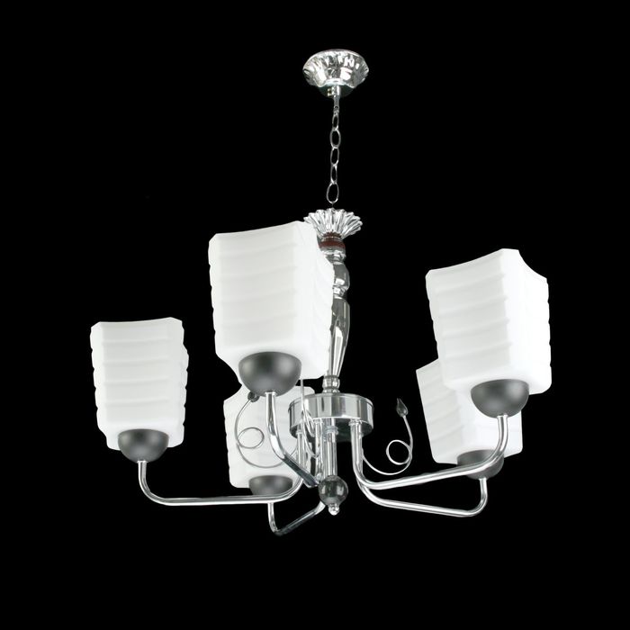 Люстра "Каспий" 5 ламп E27 60W 70х70х70 см