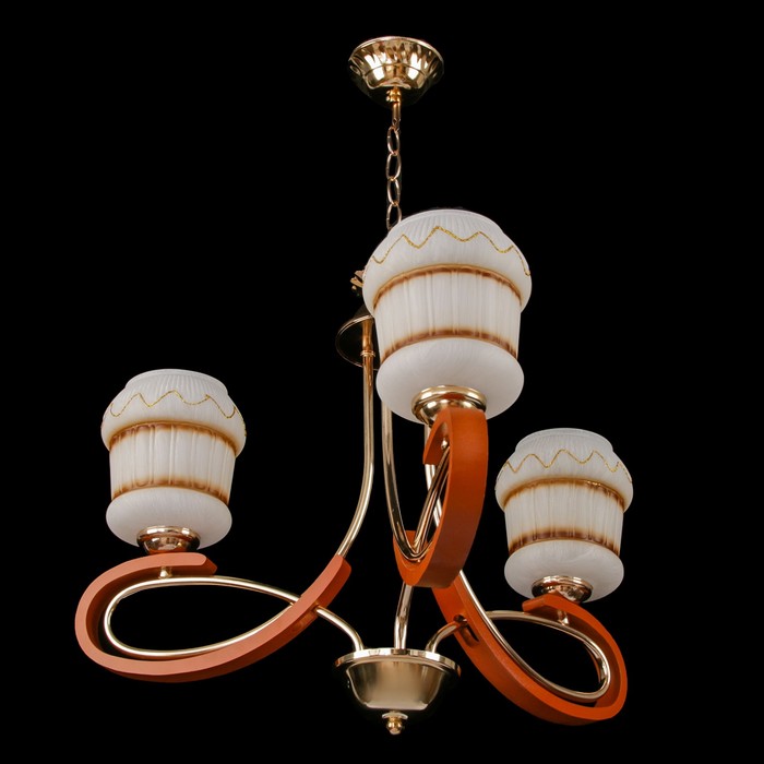 Люстра "Миссисипи" 3 лампы E27 60W 70х70х70 см