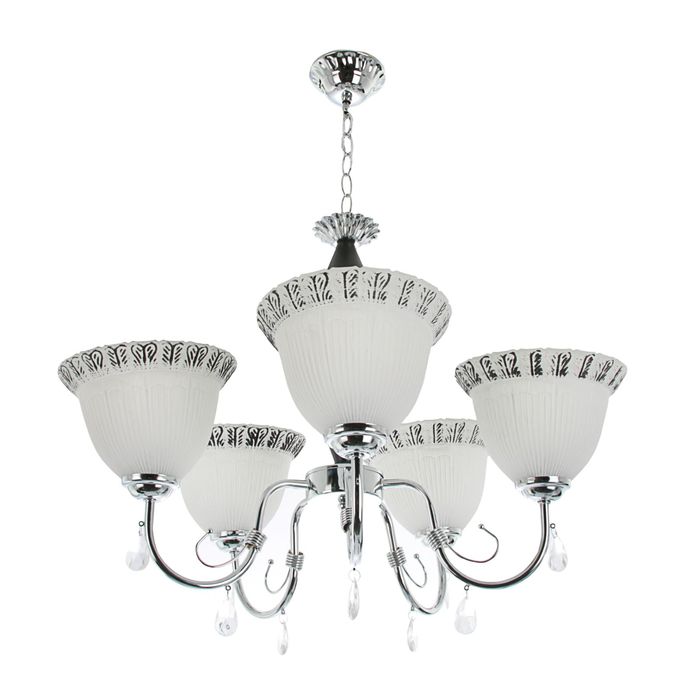 Люстра "Классика" 5 ламп E27 60W 70х70х70 см