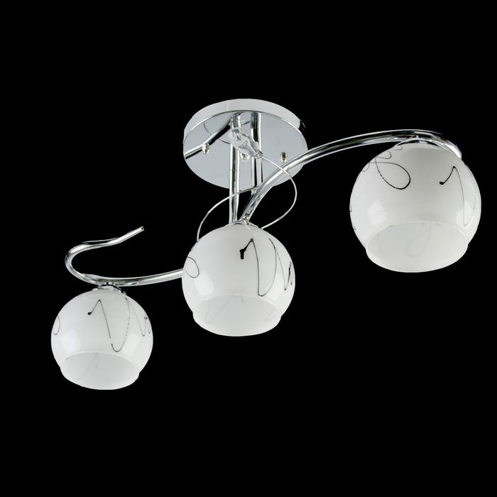 Люстра "Любовь" 3 лампы E27 60W 70х20х30 см