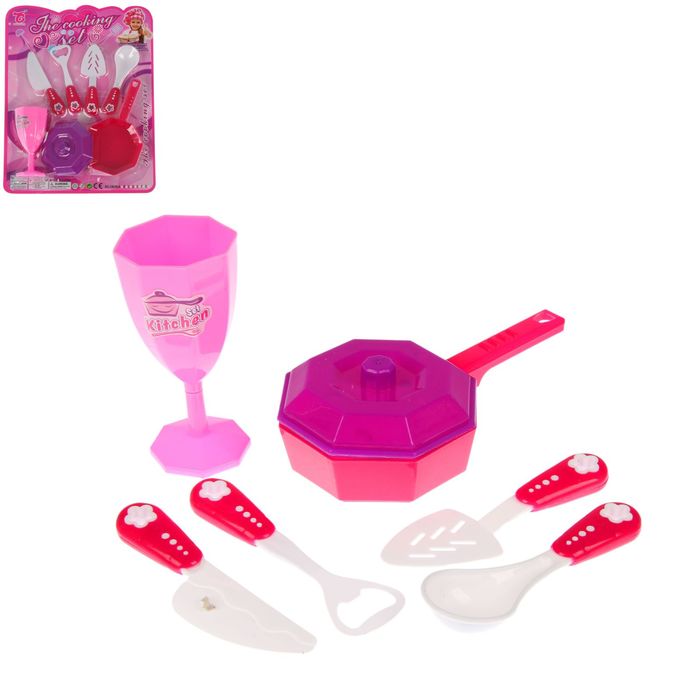 Набор посуды "Ромб", 2 вида, 6 предметов