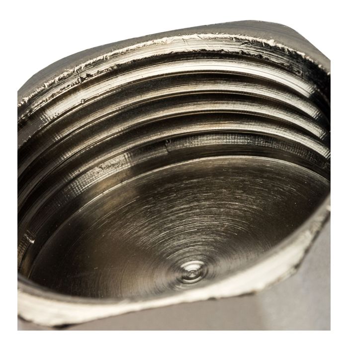 Заглушка STOUT, никелированная, наружная резьба 1", SFT-0027-000001