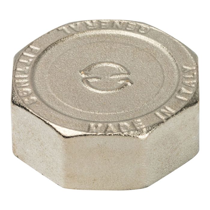 Заглушка STOUT, никелированная, наружная резьба 1"1/4, SFT-0027-000114