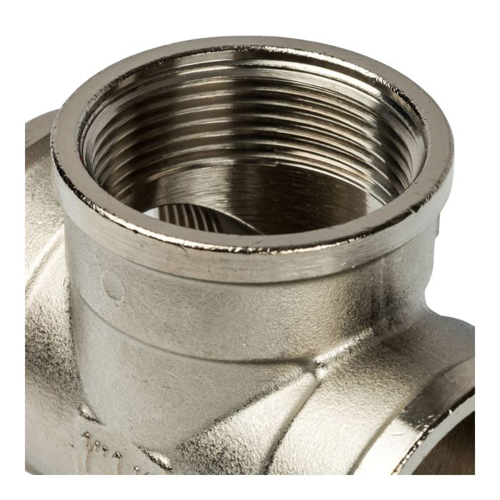 Крестовина STOUT, никелированная, внутренняя/внутренняя резьба 1"1/2, SFT-0031-000112