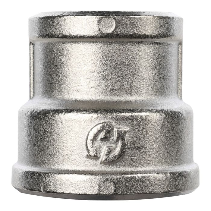 Муфта STOUT SFT-0006-000134, переходная никелированная, внутренняя/внутренняя резьба 1"х3/4" 24399