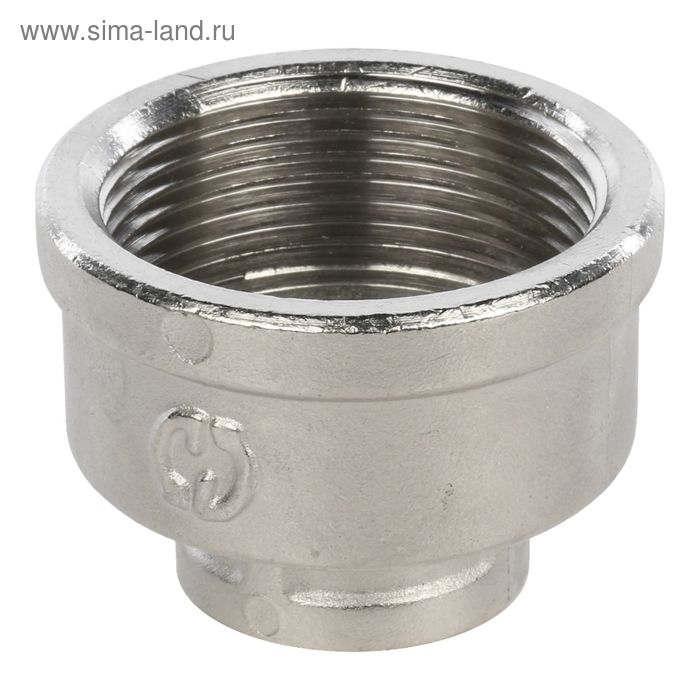 

Муфта переходная STOUT SFT-0006-011234, 1 1/2" x 3/4", внутренняя резьба, никел. латунь