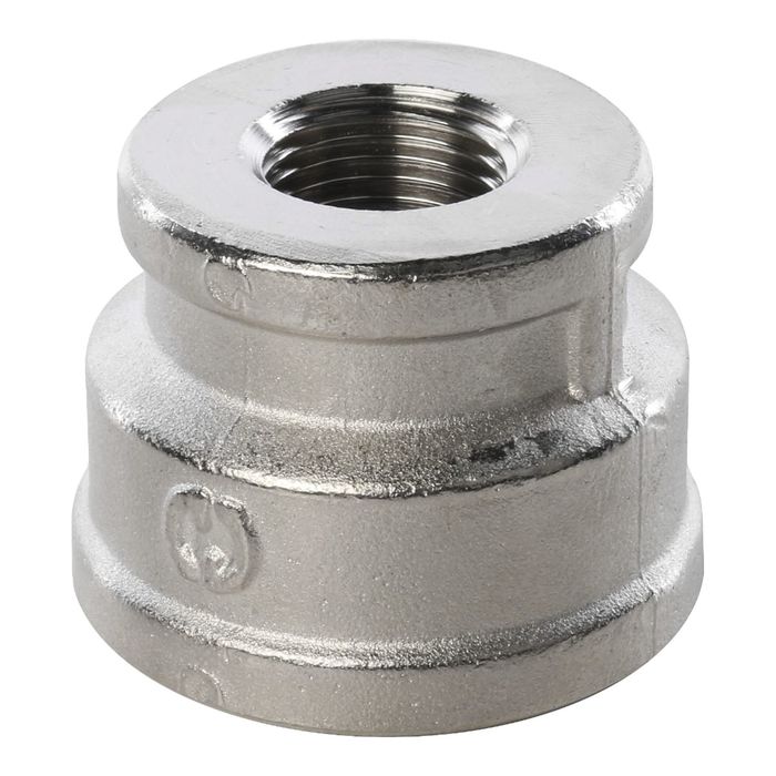 Муфта STOUT, переходная никелированная, внутренняя/внутренняя резьба 1"1/4х3/4"